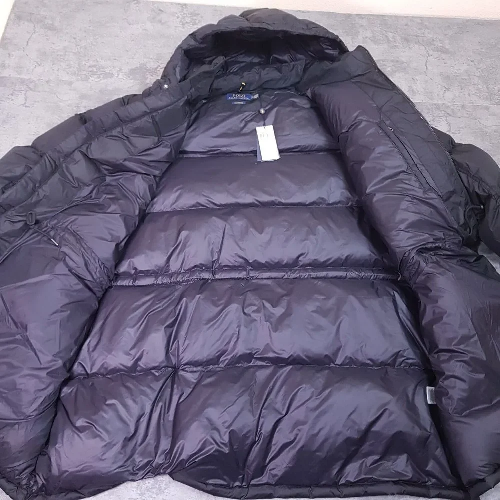 POLO‎ RALPH LAUREN Big & Tall Hooded Water Repellent Long Duck Down Coat 4XB
